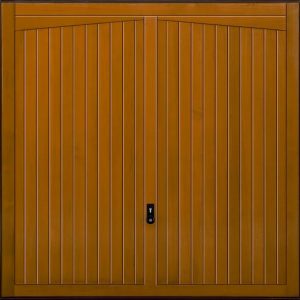 Hormann 2020 Gatcombe timber up and over garage door
