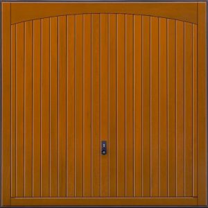 Hormann 2114 Shepshed timber up and over garage door