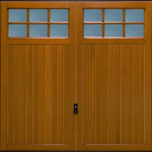 Hormann 2119 Leicester timber up and over garage door