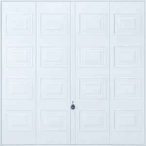 Hormann 2404 Kingston steel up and over garage door