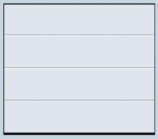 Hormann L Ribbed Silkgrain sectional garage door Hormann L Ribbed Silkgrain sectional garage door