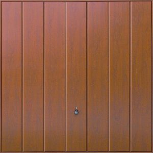 Hormann Vertical Decograin steel up and over garage door