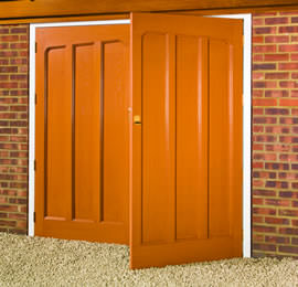 Wessex Loxwood fibreglass side hinged garage door