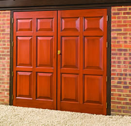 Wessex Rushmoor fibreglass side hinged garage door