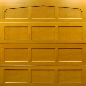 Cedar Doors Bradwell traditional timber sectional garage door