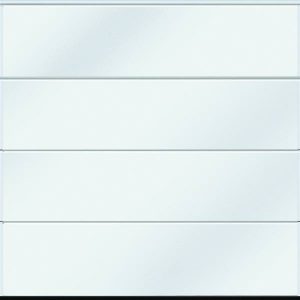 CarTeck solid sectional garage door