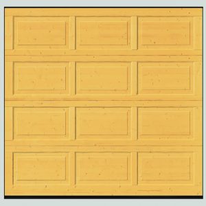 Hormann Panelled Nordic Pine timber sectional garage door