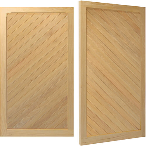 Woodrite Baddesley side hinged timber garage door Woodrite Baddesley side hinged timber garage door