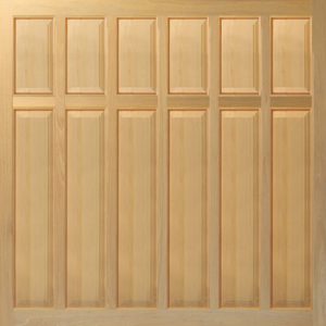 Woodrite Kennington up and over timber garage door