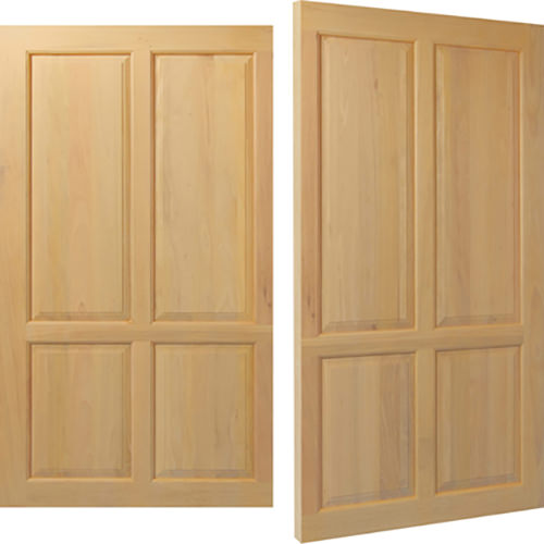 Woodrite Welford side hinged timber garage door Woodrite Welford side hinged timber garage door