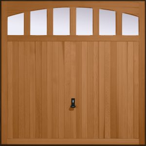 Garador Rochdale timber up and over door