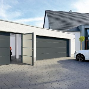Hormann NT60 insulated side hinged garage door