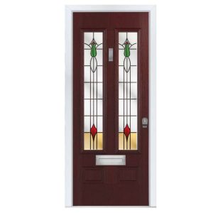 COMP DOOR ASTON GLAZED COMPOSITE ENTRANCE DOOR