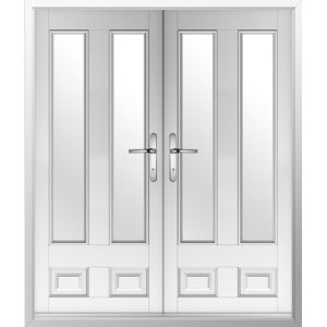 SOLIDOR EDINBURGH 2 COMPOSITE FRENCH ENTRANCE DOORS