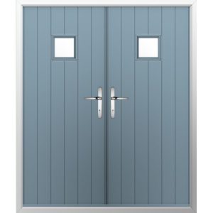 SOLIDOR FLINT SQUARE COMPOSITE FRENCH ENTRANCE DOORS
