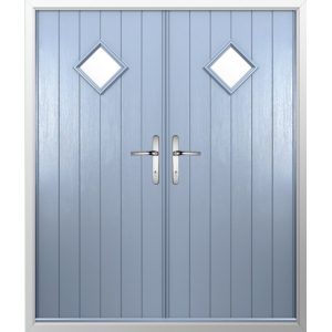 SOLIDOR FLINT 1 COMPOSITE FRENCH ENTRANCE DOORS
