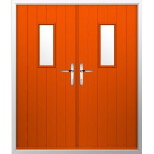 SOLIDOR FLINT 2 COMPOSITE FRENCH ENTRANCE DOORS