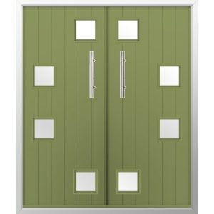 SOLIDOR MODENA COMPOSITE FRENCH ENTRANCE DOORS