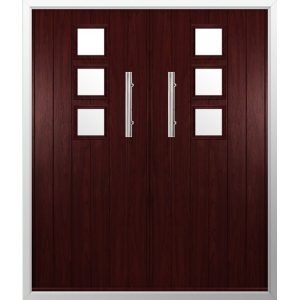 SOLIDOR NAPLES COMPOSITE FRENCH ENTRANCE DOORS