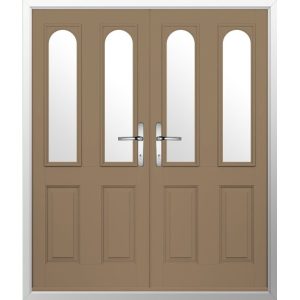 SOLIDOR NOTTINGHAM 2 COMPOSITE FRENCH ENTRANCE DOORS