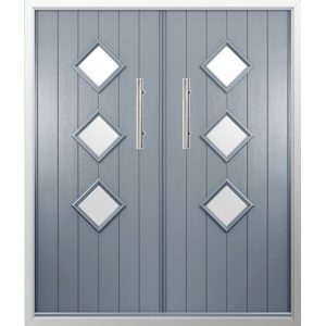 SOLIDOR ROMA COMPOSITE FRENCH ENTRANCE DOORS