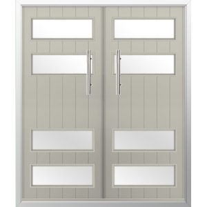 SOLIDOR SORRENTO COMPOSITE FRENCH ENTRANCE DOORS